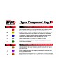 TPRO 1/8 OffRoad Racing Tire ANTARES - Super Soft T4 2 Pcs.