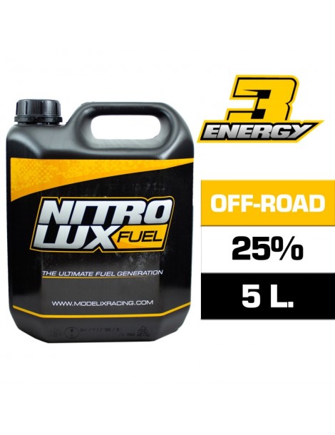 RC modelių kuras NITROLUX OFF ROAD PRO 25% 5L