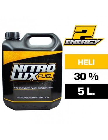 NITROLUX ENERGY2 HELI 3D 30% kuras RC sraigtasparniams 5L