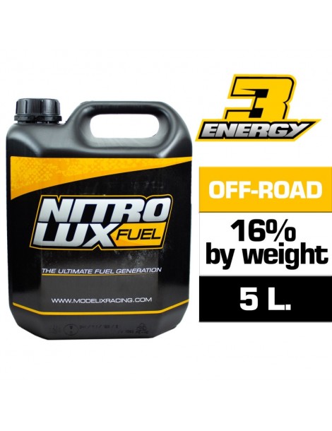 NITROLUX ENERGY3 MARINE PRO 16% kuras RC laivams 5L