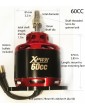 RC variklis XPWR 60cc bešepetėlinis 6000 W RC lėktuvams