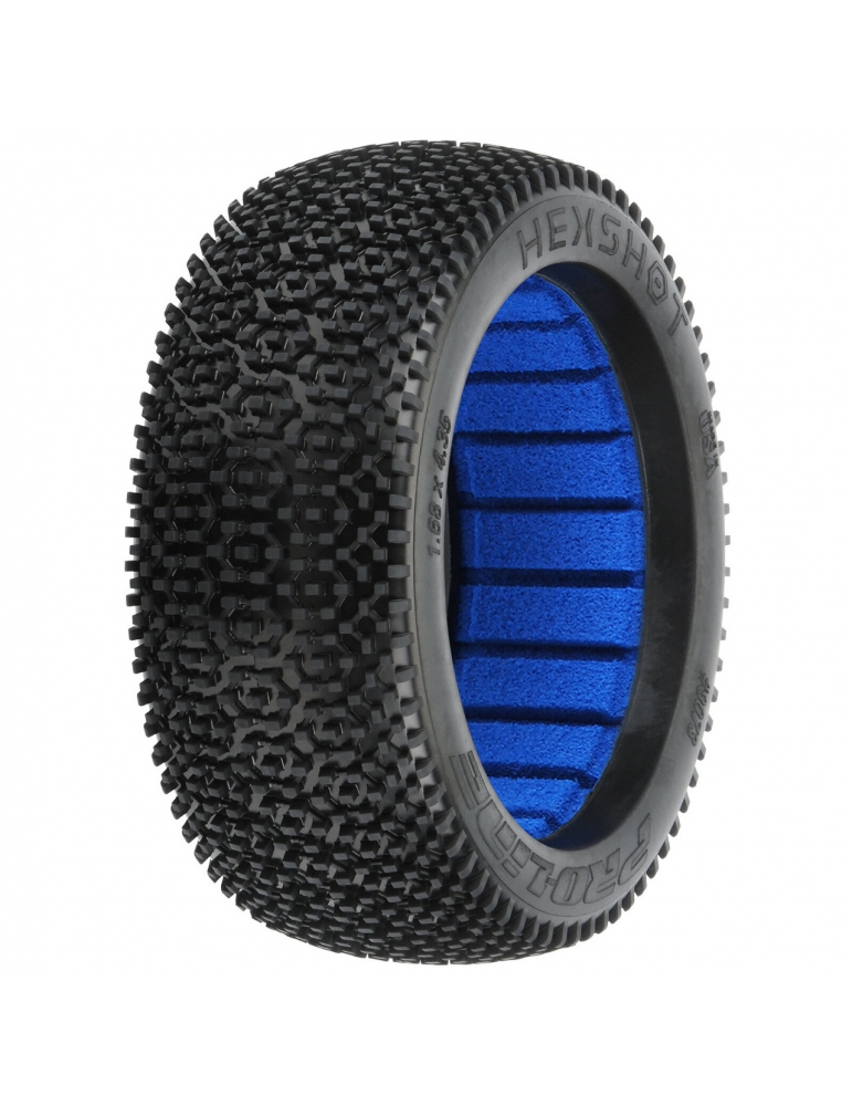 RC padangos Pro-Line Hex Shot S3 1/8 buggy off-road modeliams (2 vnt.)