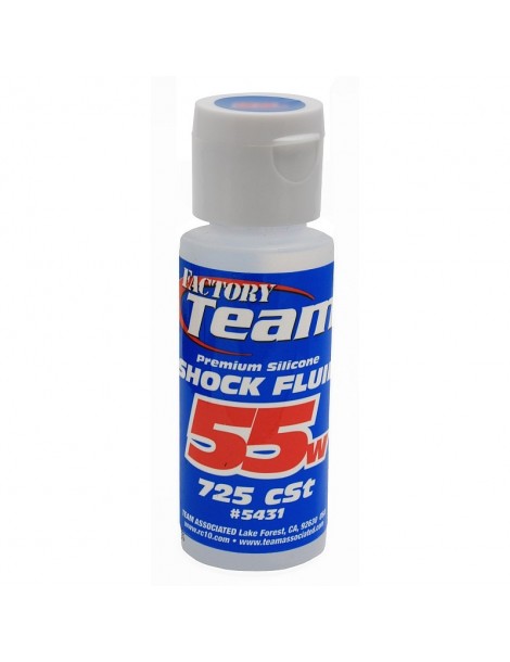 Team Associated silikoninis amortizatorių tepalas 55wt 725 cSt RC dalys
