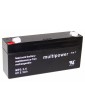 Švino rūgšties akumuliatorius Multipower MP3,3-6V 3,3Ah