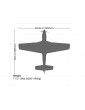 Hangar 9 P-51D Mustang 1.8m 20cc ARF