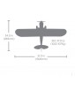 Hobbyzone Carbon Cub S 2 1.3m Cleetus McFarland Special Edition RTF Basic