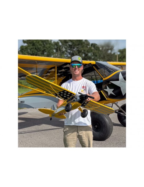 HobbyZone Carbon Cub S 2 1.3 m Cleetus McFarland Special Edition RC lėktuvas CyborgShop
