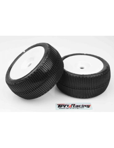 TPRO MAGIC SQUARE RC ratai 1/8 Truggy Soft T3 su baltais ratlankiais