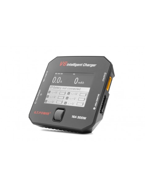 Įkroviklis Mini V6 300W DC 1–6S akumuliatoriams su balansavimu