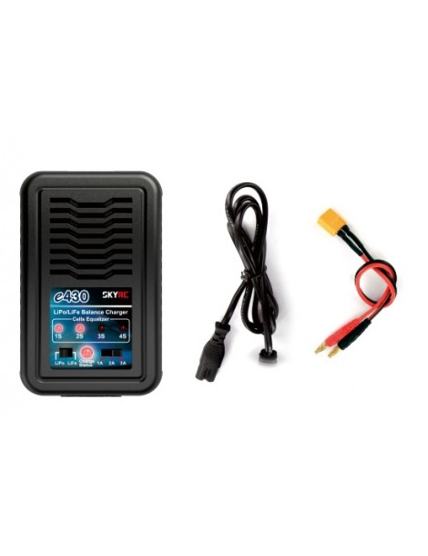 Įkroviklis SKY RC e430 balansinis AC 2–4S LiPo akumuliatoriams
