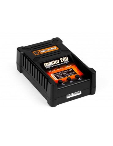 Įkroviklis HPI Reactor 200 2–3S LiPo LiFe 4–8 NiMH NiCd akumuliatoriams