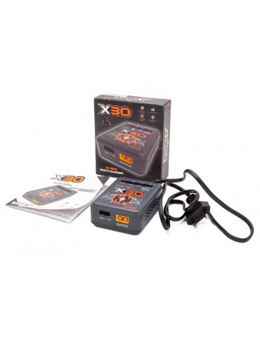 Įkroviklis Multi-charger AC 30W 2–4S LiPo Li-ion LiFe akumuliatoriams