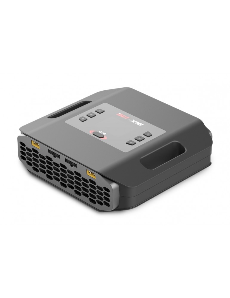 Įkroviklis iSDT X16 2×1100 W AC dviejų kanalų su balansavimo funkcija