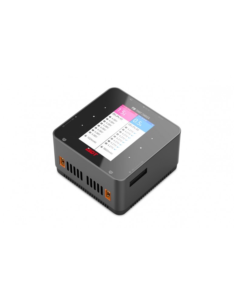 Įkroviklis iSDT P30 1500 W DC dviejų kanalų su balansavimo funkcija