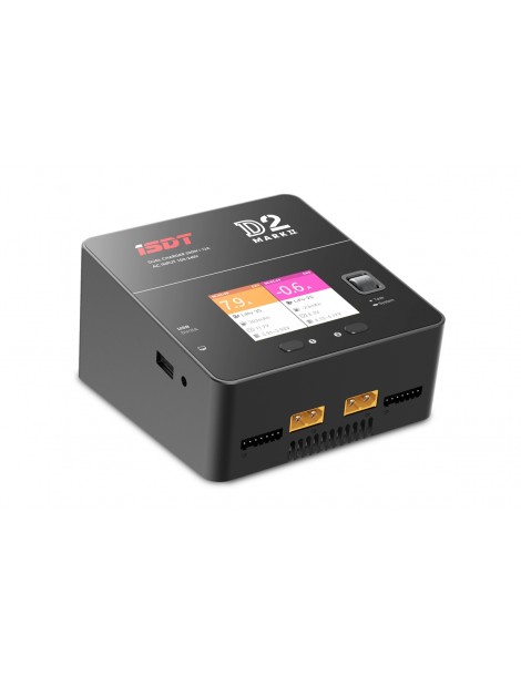 Įkroviklis iSDT D2 MK2 200 W AC su dvigubu kanalu ir balansavimu