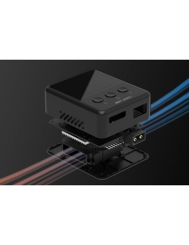 Įkroviklis iSDT 608PD 240 W DC/USB-C su balansavimo funkcija