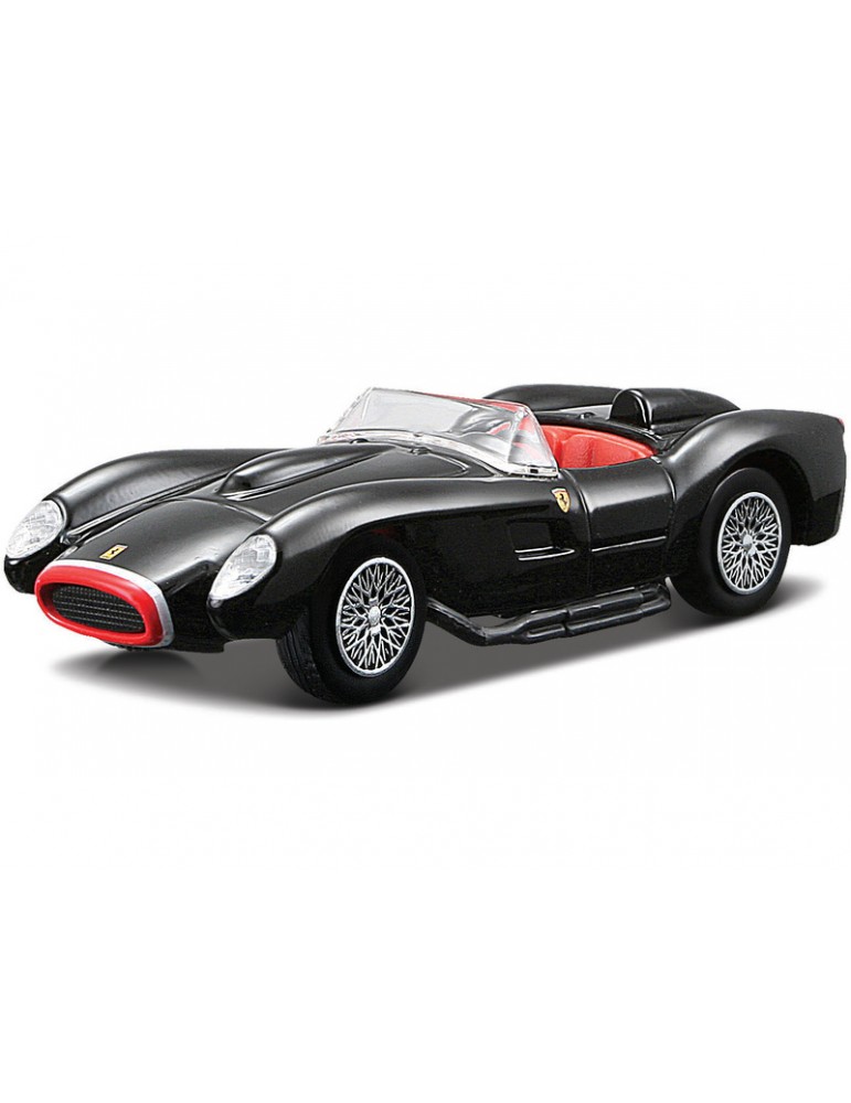 Bburago Ferrari 250 Testa Rossa 1:43 juodos spalvos kolekcinis modeliukas