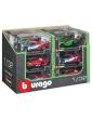 Bburago Race 1:32 automobilių modeliukų rinkinys 12 vnt.