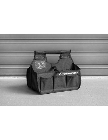 RC modelio krepšys Pit Caddy V2 įrankiams ir starter box
