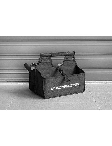 RC modelio krepšys Pit Caddy V2 įrankiams ir starter box