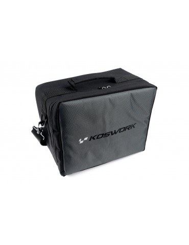 RC siųstuvo krepšys mini Futaba 10PX 6PV 4PM 7PX 7PXR su paminkštinimu