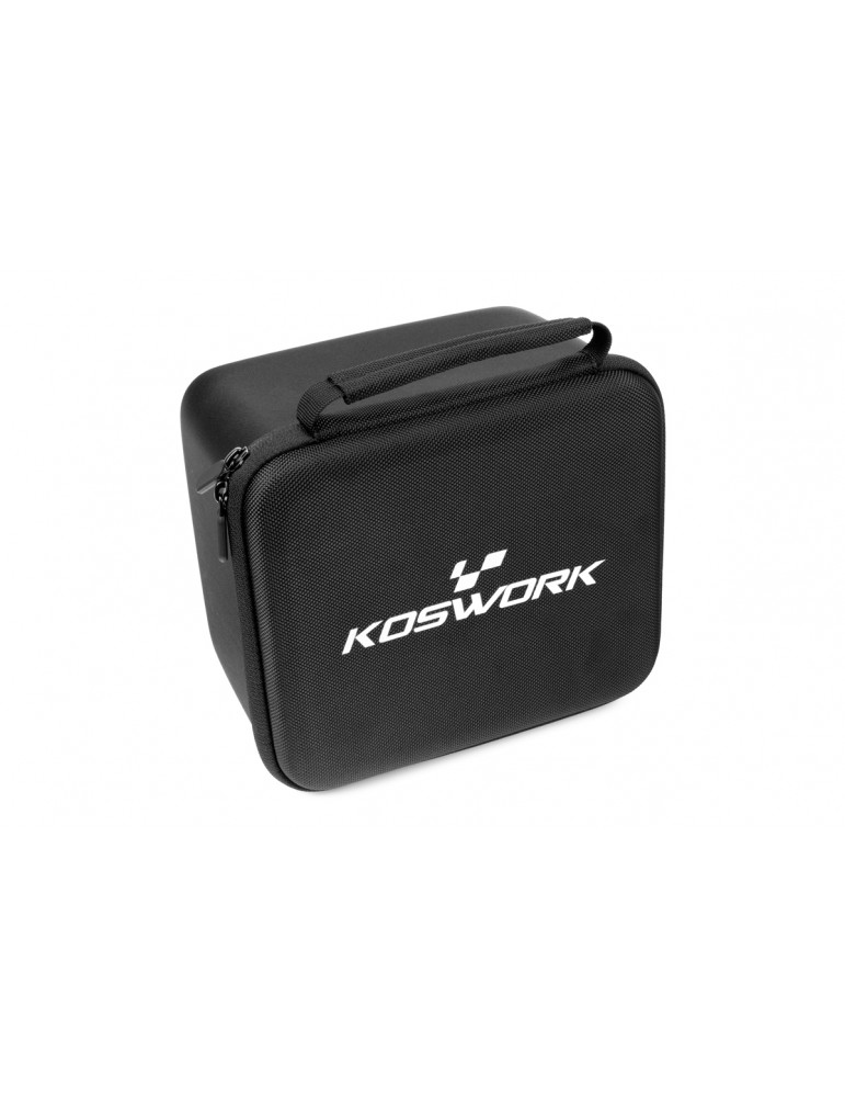 Kietas dėklas RC siųstuvui Sanwa M17 MT5 MT44 Flysky NB4 220×190×145 mm
