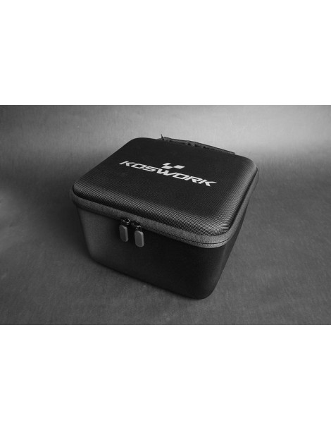 Kietas dėklas RC siųstuvui Sanwa M17 MT5 MT44 Flysky NB4 220×190×145 mm