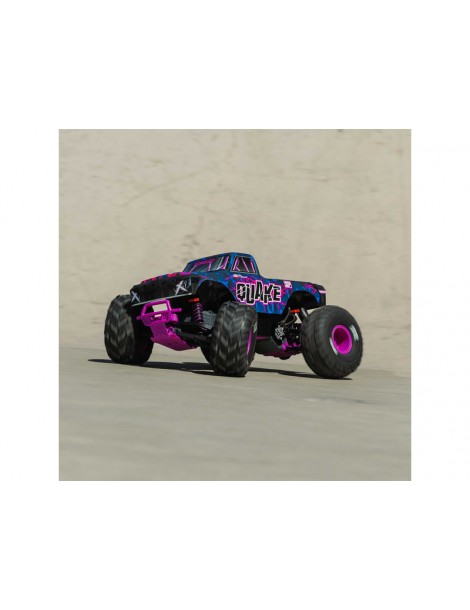 Arrma QUAKE 223S BLX 2WD 1/10 violetinis RC monster truck RTR