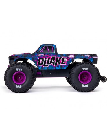 Arrma QUAKE 223S BLX 2WD 1/10 violetinis RC monster truck RTR