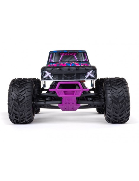 Arrma QUAKE 223S BLX 2WD 1/10 violetinis RC monster truck RTR