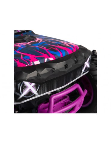 Arrma QUAKE 223S BLX 2WD 1/10 violetinis RC monster truck RTR