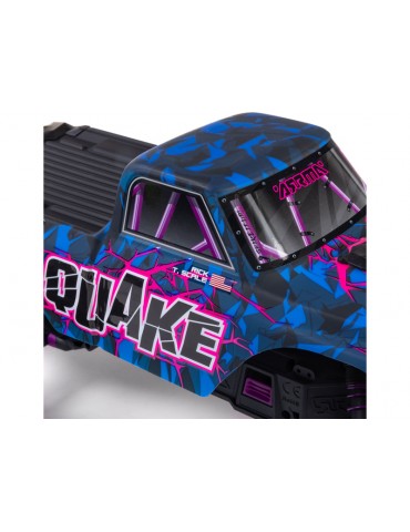 Arrma QUAKE 223S BLX 2WD 1/10 violetinis RC monster truck RTR