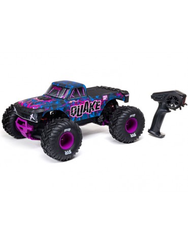 Arrma QUAKE 223S BLX 2WD 1/10 violetinis RC monster truck RTR