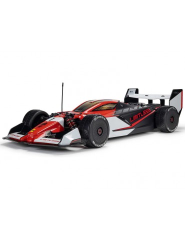 Arrma Limitless 1/7 8S BLX RC modelis raudona-juoda su Spektrum elektronika