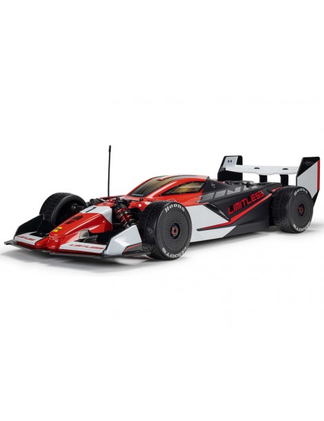 Arrma Limitless 1/7 8S BLX RC modelis raudona-juoda su Spektrum elektronika