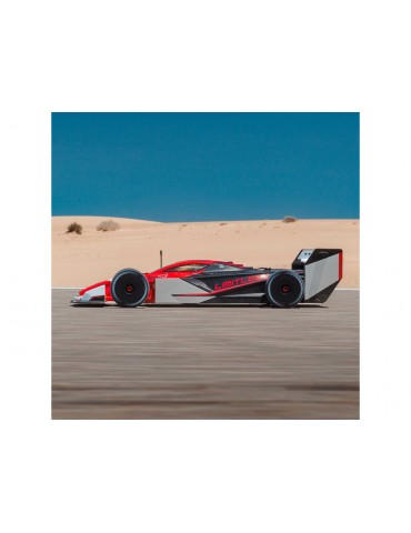 Arrma Limitless 1/7 8S BLX RC modelis raudona-juoda su Spektrum elektronika