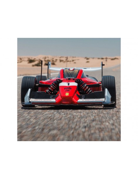 Arrma Limitless 1/7 8S BLX RC modelis raudona-juoda su Spektrum elektronika