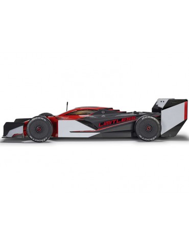 Arrma Limitless 1/7 8S BLX RC modelis raudona-juoda su Spektrum elektronika