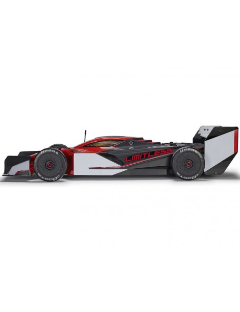 Arrma Limitless 1/7 8S BLX RC modelis raudona-juoda su Spektrum elektronika