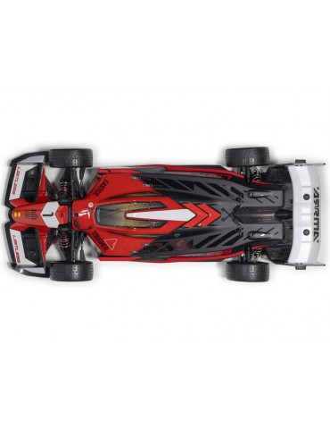 Arrma Limitless 1/7 8S BLX RC modelis raudona-juoda su Spektrum elektronika
