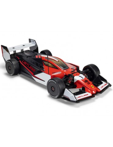 Arrma Limitless 1/7 8S BLX RC modelis raudona-juoda su Spektrum elektronika