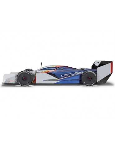 Arrma Limitless 1/7 8S BLX RC modelis balta-mėlyna su Spektrum elektronika