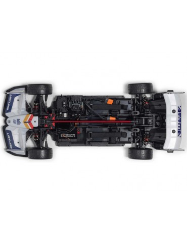 Arrma Limitless 1/7 8S BLX RC modelis balta-mėlyna su Spektrum elektronika