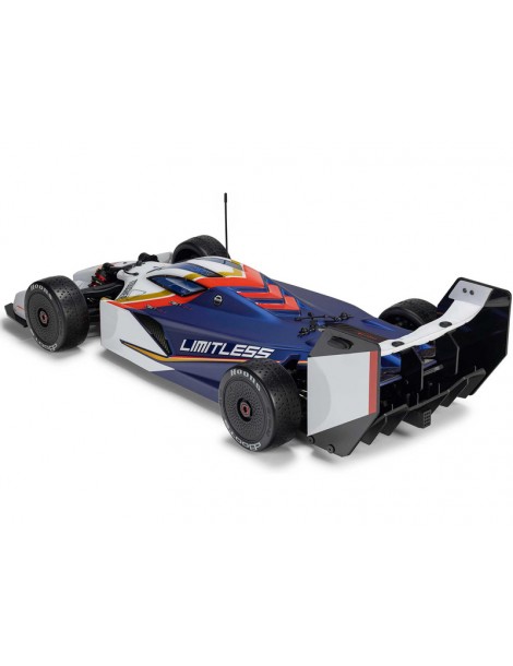Arrma Limitless 1/7 8S BLX RC modelis balta-mėlyna su Spektrum elektronika