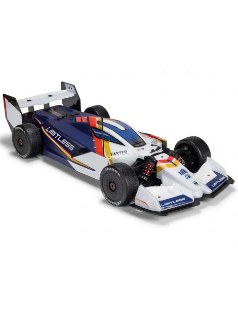 Arrma Limitless 1/7 8S BLX RC modelis balta-mėlyna su Spektrum elektronika
