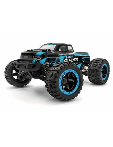 RC modelis Slyder MT Monster Truck 1/16 mėlynas su LED žibintais