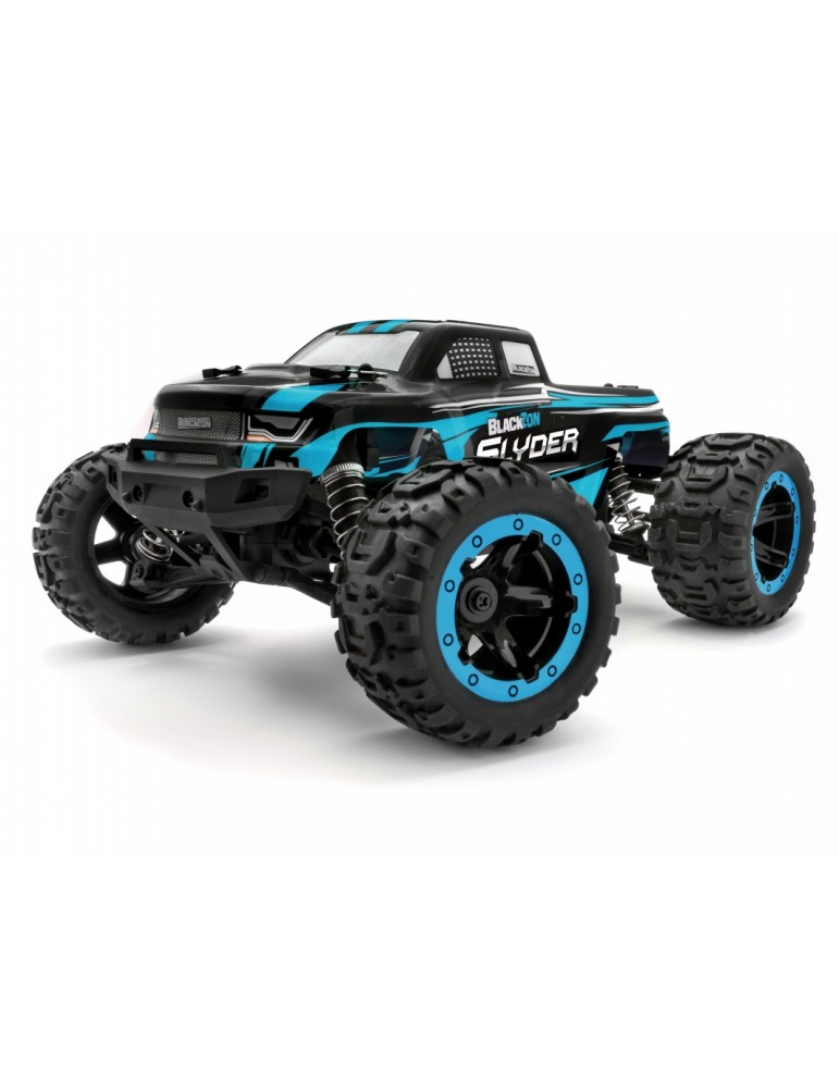 RC modelis Slyder MT Monster Truck 1/16 mėlynas su LED žibintais