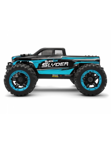 RC modelis Slyder MT Monster Truck 1/16 mėlynas su LED žibintais