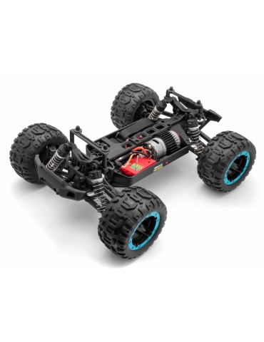 RC modelis Slyder MT Monster Truck 1/16 mėlynas su LED žibintais