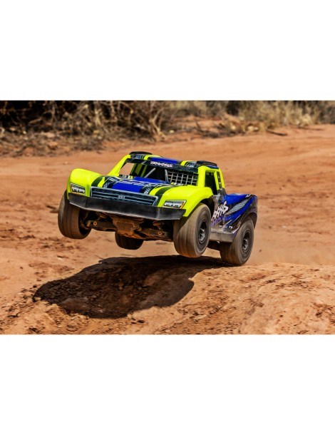 Traxxas Mini Slash 1:12 BL-2s 4WD RTR geltonas RC modelis